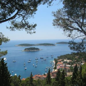 otok Hvar od zgoraj