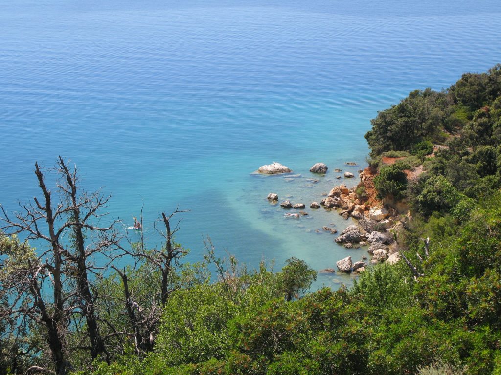 Pogled na Kvarnerski zaliv s hriba